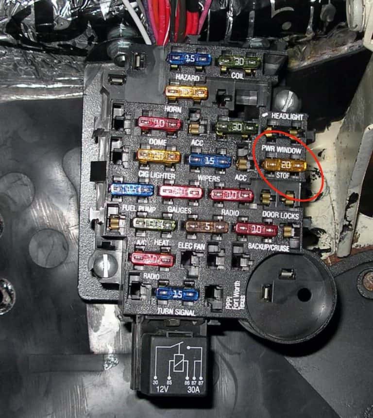 Hyundai Elantra Brake Light Fuse